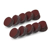 SPEEDWOX 100pcs Sanding Discs 1 Inches Sandpaper 1500 Grit Hook and Loop Sanding Discs for Drill Grinder Rotary Tools No Hole