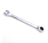 SPEEDWOX 10mm Ratchet Wrench 72 Teeth Ratchet Wrench Industrial Grade Gear Spanner with 12-Point Design Box End Head 72-Tooth Ratcheting Combination Wrench Spanner for Projects with Tight Spaces