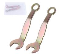 SPEEDWOX 2 Pcs Pocket Door Wrench 3/8 inch Pivot Adjustment Wrench Bi-Fold Open Spanner Pocket Door Adjustment Spanner Closet Doors Tool for Sliding Doors Hanger 3 in Length Comes with A Organizer