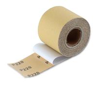 SPEEDWOX 220 Grit Sandpaper Roll Self Adhesive PSA Stickyback Sand Paper 2-3/4" Wide 10 Yard Long Sandpaper Sheets for Automotive & Woodworking Air File Long Board Sanders Metal Plastic Sanding Blocks