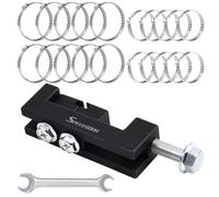 SPEEDWOX 22PCS CV Boot Clamp Tools for Single Ear Hose Clamps Drive Shaft Axle Boot Removal & Installation Tool with 20 PCS Stainless Steel CV Joint Boot Band Clamps Axle Boot Clamp Tool