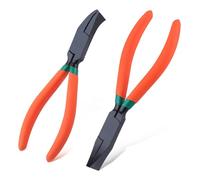 SPEEDWOX 2PCS 7-Inch Metal Hand Seamer Hand Seamers Sheet Metal Bending Pliers Set Sheet Seamer Form Edge Seamers Seaming Plier for Bending and Flattening Sheet Hand Tool