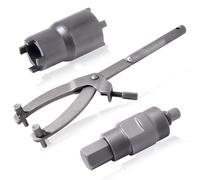 SPEEDWOX 3 In 1 Flywheel Tools Set Spanner Wrench Magneto Fly Wheel Clutch Hub Adjustable Tool and Lock Nut Spanner Repair Accessories Suitable for Disassembly of Clutch Nut of 70/110/125/150 Type