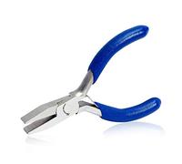 SPEEDWOX 3" Mini Flat Nose Pliers Wide Flat Jaw Duckbill for Jewelry Making | 3-Inch Duckbill Jaws Small Hand Tools, Precision Gripping & Wire Bending, for Beading, Hobby, DIY Craft