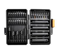 SPEEDWOX 36PCS Impact Driver Bit Set with Storage Case S2 Alloy Steel Magnetic Phillips, Torx, Hex & Slotted Bits for Impact Driver, Screwdriver Bit Set for Home Auto Repair & Furniture Assembly