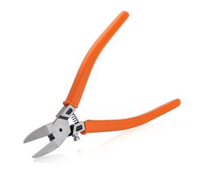SPEEDWOX 38° Angled Flush Cutters for Electronic Component, Ultra-Sharp Diagonal Cutters, Side Cutting Pliers, Wire Snips for Jewelry Making, Cutting Soft Wires, Electronics, Zip TES, Plastic