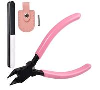 SPEEDWOX 4.3-inch Model Nippers Model Tools for Advancers to Repair and Fix Plastic Models with Ultra-thin Single-edge Sprue Cutter for Plastic Model Building with Polishing Block, Protection Cap