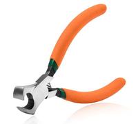 SPEEDWOX 4.5 Inches Mini End Cutting Pliers PVC Handles End Nipper Jewelry Pliers Nail Puller Tool for Installing Carpenter Jewelry Making Tool for Crafts DIY Working