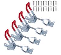 SPEEDWOX 4Pack Toggle Clamp Heavy Duty Adjustable Toggle Latch Clamp 4003 Style Adjustable Pull Action Latch for Smoker, Tool Box, Woodworking Jigs and Fixtures, Cabinet, Tool Box, Door