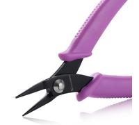 SPEEDWOX 5.5 Inches Mini Long-Nose Pliers Round Nose Smooth Jaw