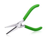 SPEEDWOX 5" Flat Nose Pliers, Mini Duck Bill Pliers for Jewelry Making Bead
