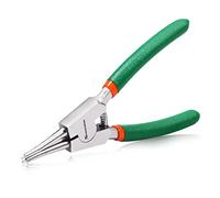 SPEEDWOX 5-Inch Circlip Pliers, Straight Jaws, External Snap Ring Pliers