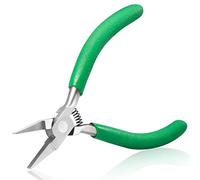 SPEEDWOX 5-Inch Flat Nose Pliers for Jewelry Making Smooth Jaw Mini Duck Bill Plier for Wire Wrapping Bending or Straightening Sheet Metal Bending Jewelry Making Tools Open and Close Jump Rings