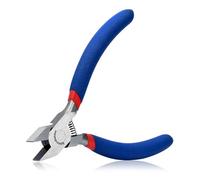 SPEEDWOX 5 Inch Mini Flat Nose Pliers - Wide Jaws, Small Duck Bill, Precision Jewelry, Fine Repair, Professional Beading, Hobby, Craft, DIY Supplies