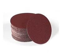 SPEEDWOX 50pcs Sanding Discs 4 Inches Sandpaper 150 Grit Hook and Loop Sanding Discs for Drill Grinder Rotary Tools No Hole