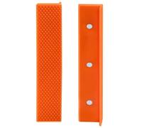 SPEEDWOX 6-Inch Vise Jaws Pad Cover - Orange Rubber Vise Protective Pads with Strong Magnets for Wood, Metal, Plastic & Tubing