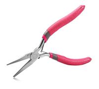 SPEEDWOX 6 Inches Needle Nose Pliers Smooth Smooth Jaw Long Nose Precision Nippers Thin Flat Jaws Micro Functional Precision Wire Looping Fine Pliers for DIY Jewelry Making