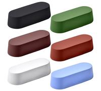 SPEEDWOX 6 Pcs Metal Buffing Polishing Compounds Kit Buffing Wheel Compound Grit Corresponds to The Color from Coarse to Fine for Stainless Steel, Jewelry, Black Brown White Green Reddish Brown Blue