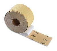SPEEDWOX 60 Grit Sandpaper Roll Self Adhesive PSA Stickyback Sand Paper 2-3/4" Wide 10 Yard Long Sandpaper Sheets for Automotive & Woodworking Air File Long Board Sanders Metal Plastic Sanding Blocks