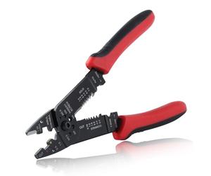 SPEEDWOX 8.5" Wire Stripper, Cutter, Crimper and Cable Stripper Tool for 1-1.25Mm 7-8Mm Insulated and Non-Insulated Terminals, Connectors and Ignition Terminals