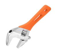 SPEEDWOX 8-Inch Adjustable Wrench Wide Jaw Adjustable Wrench 1.57-Inch Wide Jaw Opening Wrenches with Anti-Slip Grip Home Improvement Repair & Garage Hand Tool Ideal for Work in Confined Spaces