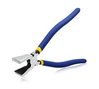 SPEEDWOX 8 Inch Glass Running Pliers, Key Fob Pliers,Flat Jaw