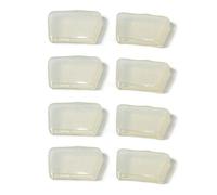 SPEEDWOX 8 Pcs Replacement Rubber Tips Kit for Glass Pliers, Key Fob Pliers, Hardware & Stained Glass Work Supplies