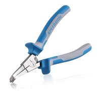 SPEEDWOX 8" Special Lock Ring Pliers With Hole Bent Jaw Tips - C-Clip Retaining Pliers for Snap Ring Removal - Angle Tip Circlip Tool for Automatic Transmissions Transfer Case
