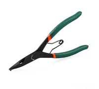 SPEEDWOX 9 inch Angle Tip Lock Ring Pliers with Hole Flat Nose