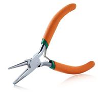 SPEEDWOX Concave Round Nose Piers 4.5" Round Concave Pliers Wire Looping Plier Wire Bending Tools for DIY Jewelry Making Hobby Projects Wire Wrapping Tools Round Nose Pliers for Jewelry Making