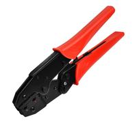 SPEEDWOX Crimping Tool for Insulated Flag Terminals Ratcheting Wire Crimpers Ratchet Crimp Pliers Ratchet Terminal Crimper Electrical Crimping Tool HS-07FL for AWG 22-14 (0.25-2.5mm²) Blue Red