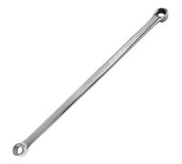 SPEEDWOX Double Box End Wrench 13 x 15 mm Extra Long Wrench Chrome Vanadium Steel Aviation Wrenches Metric 12 Point Extra 0 Degree Offset Polished Long Spanner Tools for Repairs, 14 Inch