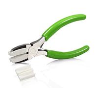 SPEEDWOX Double Nylon Jaw Pliers 5 Inches with Extra Nylon Jaws Wire Straightener Pliers with Double Leaf Spring Jewelry Making Tool for Beading Twisting Shaping Wire