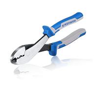 SPEEDWOX Electrical Pliers, 8-Inch Terminal Crimp Pliers with Wire Cutter, Wire Crimper Cutting Tool for Insulated and Non-Insulated terminals and connectors