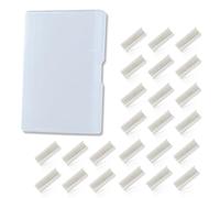 SPEEDWOX Flat Nose Plier Replacement Tips - Pair of 12 Jaws for Jewelry Making Pliers - Smooth Jaw Jewelry Tool