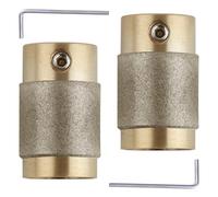 SPEEDWOX Glass Grinder Bits 3/4" Stained Glass Drill Bits Stained Diamond Grinder Bit Head Tools Stain Tools And Supply Diamond Grinding Wheel Stained Ceramic Glass Abrasive Tool for Stained Glass