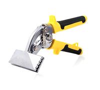SPEEDWOX Hand Seamers Offset Metal Hand Seamer 3-Inch Curved Jaw Sheet Metal Bender Tools for Bending and Flattening