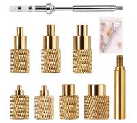 SPEEDWOX Heat Set Insert Tool Kit for Thread Inserts M2 M2.5 M3 M4 M5 M6 M8 Soldering Iron Tips and Adapter for Plastic 3D Printer Components for TS100 / TS101 Includes Storage Case