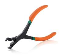 SPEEDWOX Heavy Duty Angled U-Joint Snap Ring Pliers - Push Pin & Trim Clip Removal Tool for Automotive Use