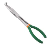 SPEEDWOX Long Reach Hose Grip Pliers 90 Degree Circle Plier Serrated Jaws Ring Nose Spark Plug Removal Tool for Hard to Reach Narrow Spaces High Leverage Reduce Efforts Non-Slip Handle