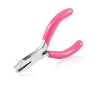 SPEEDWOX Mini Flat Nose Pliers, 3 Inch Duckbill, Pink, Mini Pliers | Small Pliers for Crafts, Jewelry Pliers for Beading, Jewelry Making, Wire Wrapping, DIY Craft Hobby Supplies, PVC Handle