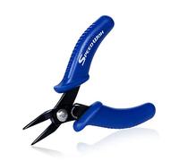 SPEEDWOX Mini Flat Nose Pliers 4-Inch Chain Nose Pliers Smooth Jaw