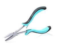 SPEEDWOX Mini Flat Nose Pliers Long Reach Flat Nose Pliers for Jewellery Making 6 Inches Smooth Jaw Precision Beading Tool