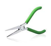 SPEEDWOX Mini Flat Nose Pliers Thin 5 Inches Small Duck Bill Pliers Fine Needle Nose Pliers Micro Chain Nose Pliers Precision Jewelry Making Hand Tools Professional Beading Hobby Work Craft