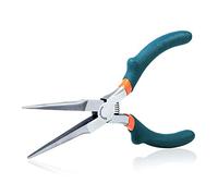SPEEDWOX Mini Needle Nose Pliers Extra Long Smooth Jaw 6 Inches Convex Shoulder Small Long Nose Pliers Thin Micro Precision Wire Looping Fine Chain Nose Pliers Beading Tool Hobby Craft DIY Supplies