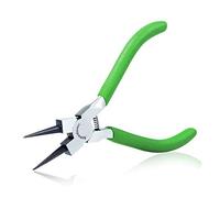 SPEEDWOX Mini Round Nose Pliers for Jewelry Making 5 Inches Small Wire Looping Pliers Tapered Jaw Micro Fine Pliers Precision Hand Tools Professional Beading Hobby Work Craft DIY