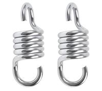 SPEEDWOX Porch Swing Springs 2PCS Heavy Duty Hammock Spring for Swing Hammock Hanging Chair Boxing Bag Egg Chair for Outdoor Indoor Activity Prevents Tilting Simple Installation