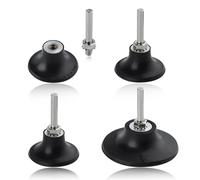 SPEEDWOX Roll Lock Disc Pad Holder Roll Lock Disc Pad Quick Change Adapter Disc 2 Inch Sanding Discs 3 Inch Grinder 3 Inch Sanding Disc with 1/4" Shank for Polishing Sanding Surface Preparation