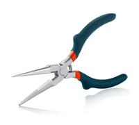 SPEEDWOX Small Needle Nose Pliers for Jewelry Making with Thread Cutter Serrated Jaws Convex Shoulder Pliers Jewelry Pliers Micro Needle Nose Pliers for Bending Thread and