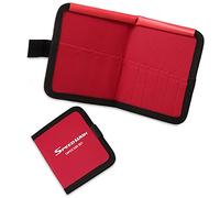 SPEEDWOX Tool Organizer Bag with 10 Pockets, Tool Storage Bag for Small Wrenches, SAE 5/32-7/16", Red Canvas Tool Organizer